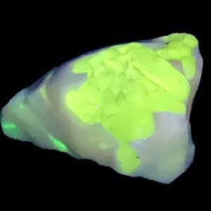 Amethyst Pink Milk Glass Art Glass Cullet Glowing Manganese Slag Glass #5GL22